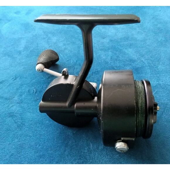 Mitchell 314 Custom Spinning Fishing Reel Black Made in France Garcia Mitchell - Picture 7 of 9